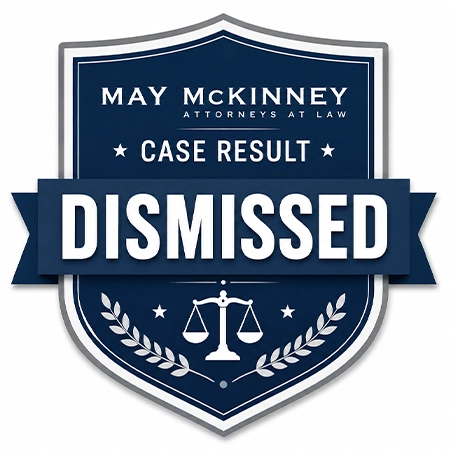 May McKinney case result - dismissed