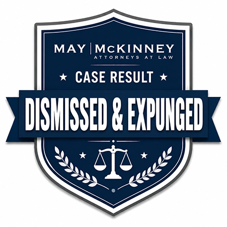 May McKinney case result - dismissed and expunged