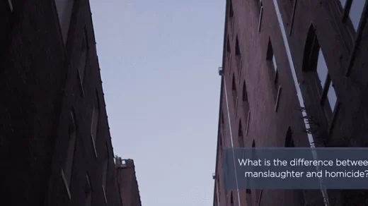 What Is the Difference Between Manslaughter & Homicide?